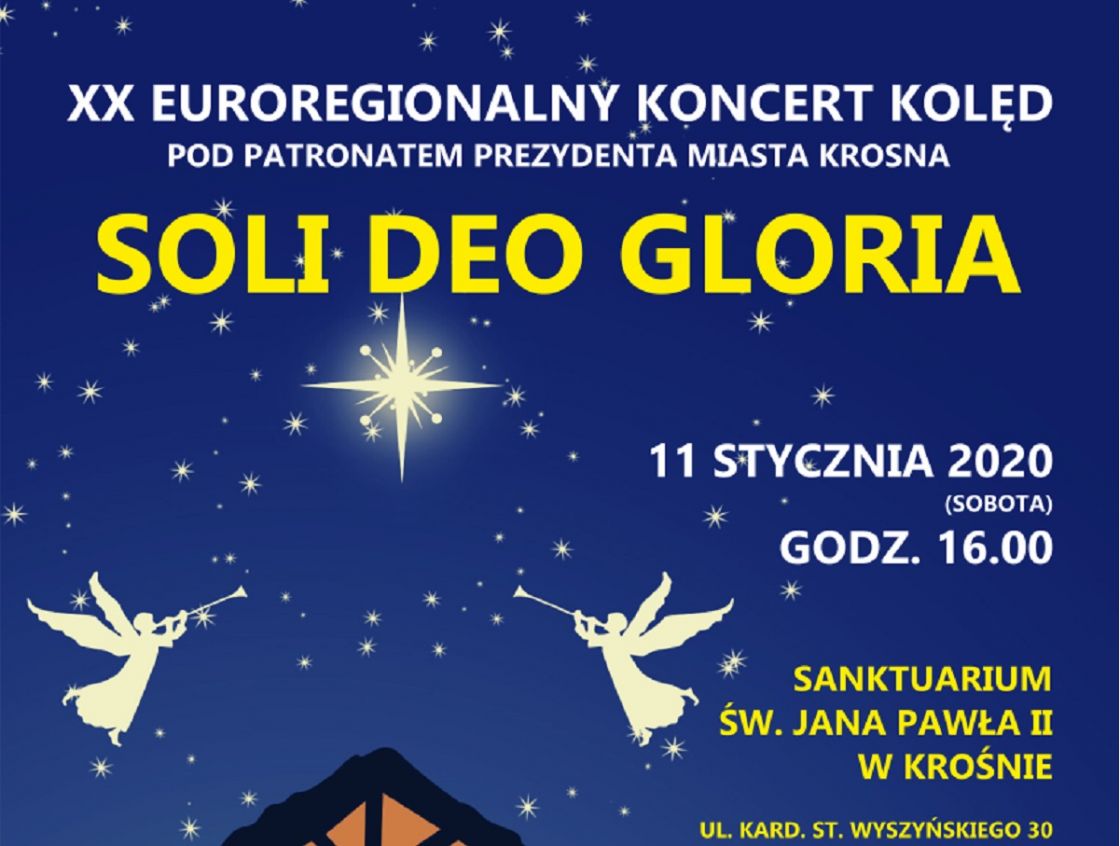 XX Euroregionalny Koncert Kolęd SOLI DEO GLORIA