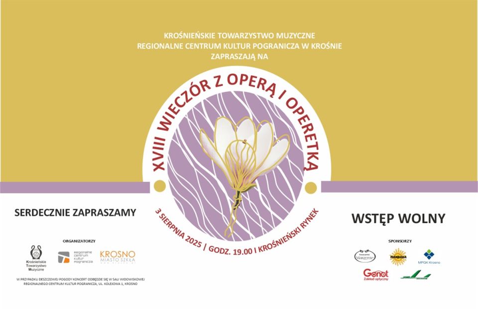 XVIII WIECZÓR Z OPERĄ I OPERETKĄ W KROŚNIE