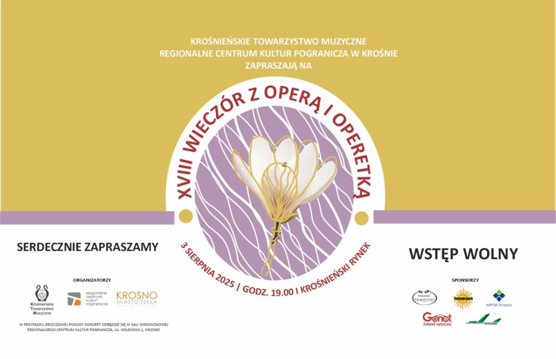 XVIII WIECZÓR Z OPERĄ I OPERETKĄ W KROŚNIE