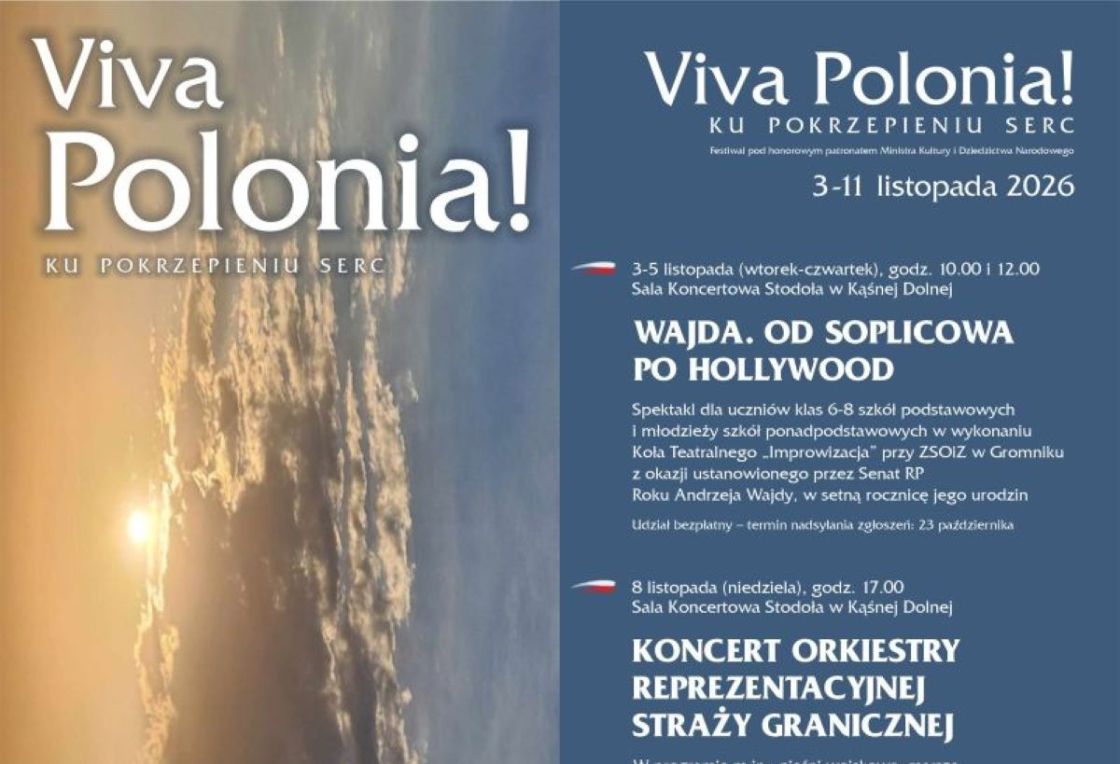 Festiwal VIVA POLONIA! Ku pokrzepieniu serc