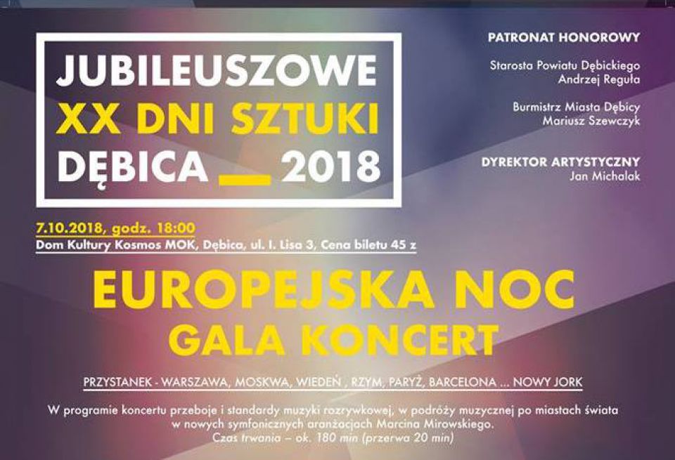 JUBILEUSZOWE DNI SZTUKI W DĘBICY