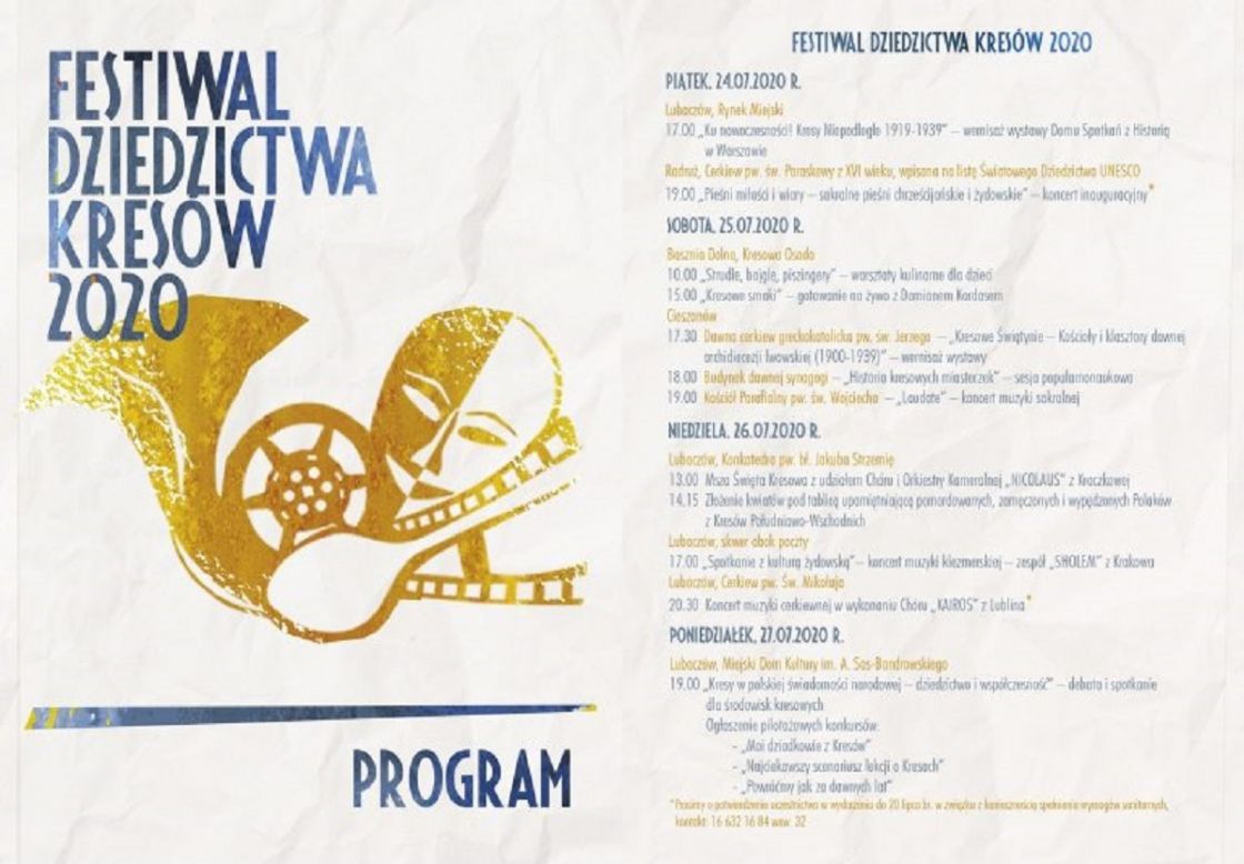 Festiwal Dziedzictwa Kresów - Pieśni miłości i wiary - Koncery w Radrużu