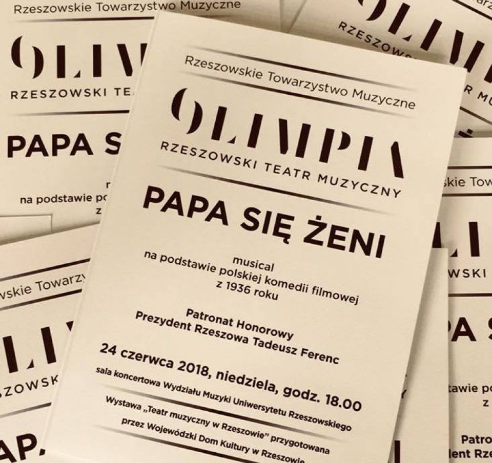 &quot;PAPA SIĘ ŻENI&quot; - musical