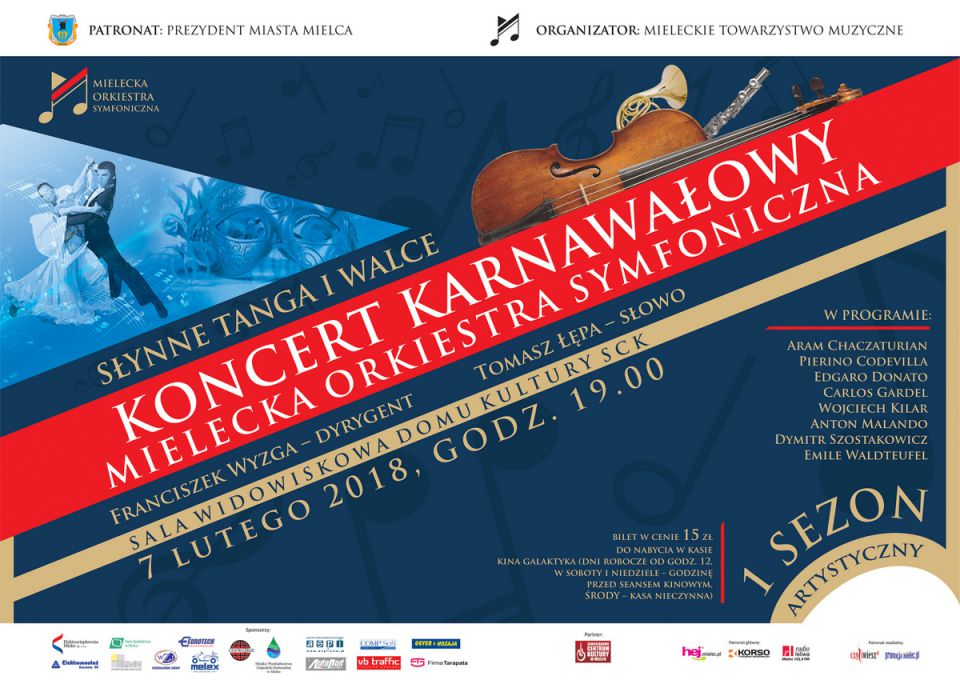 Koncert Karnawałowy Mieleckiej Orkiestry Symfonicznej