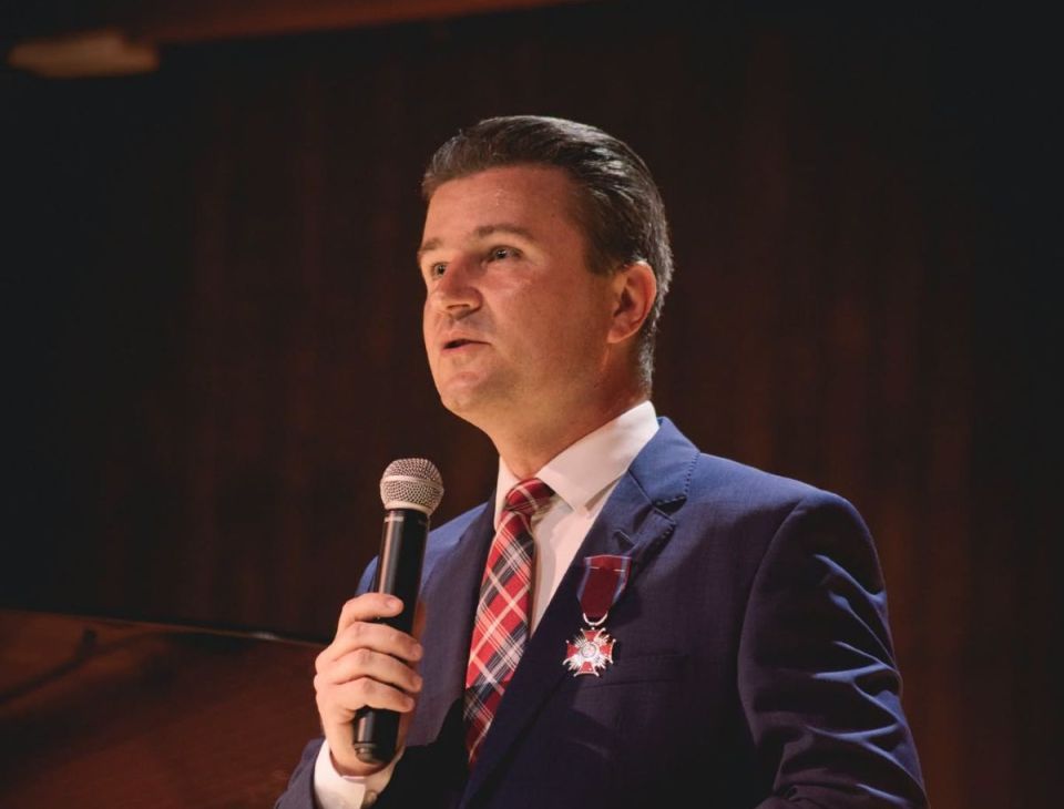 Łukasz Gaj - dyrektor Centrum Paderewskiego w Kąśnej Dolnej