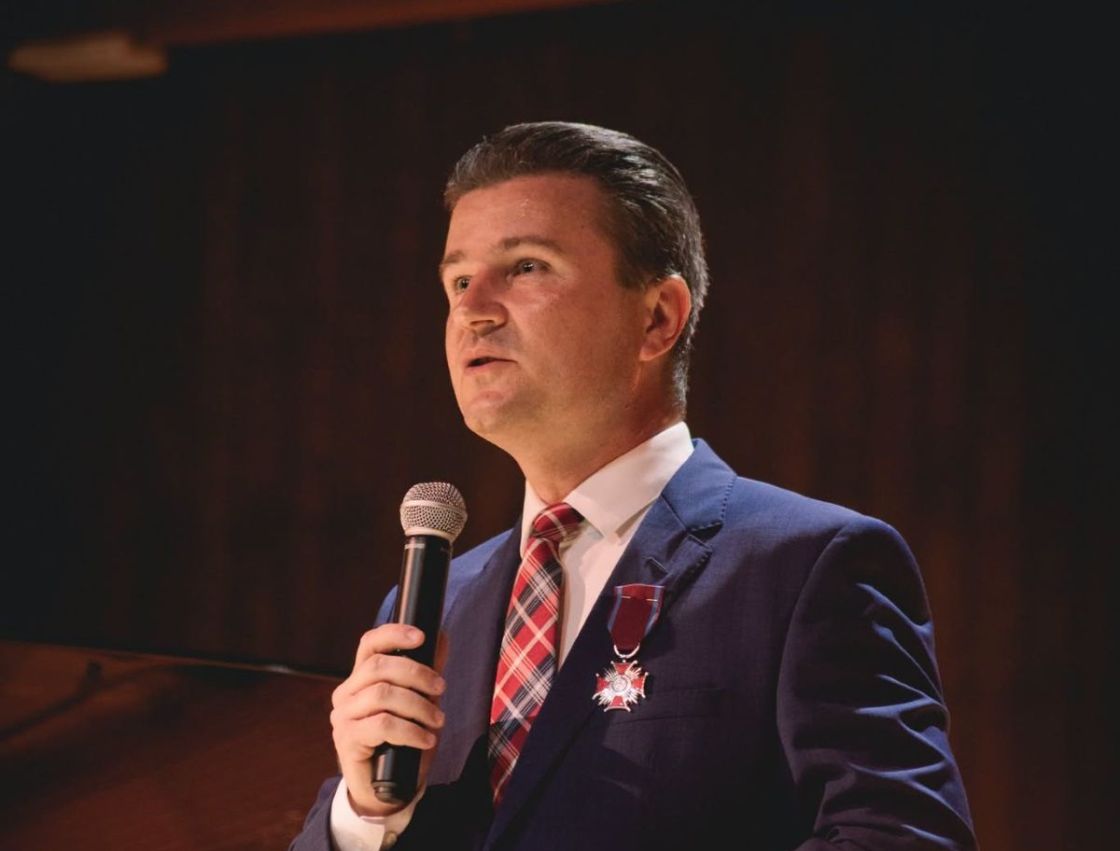 Łukasz Gaj - dyrektor Centrum Paderewskiego w Kąśnej Dolnej